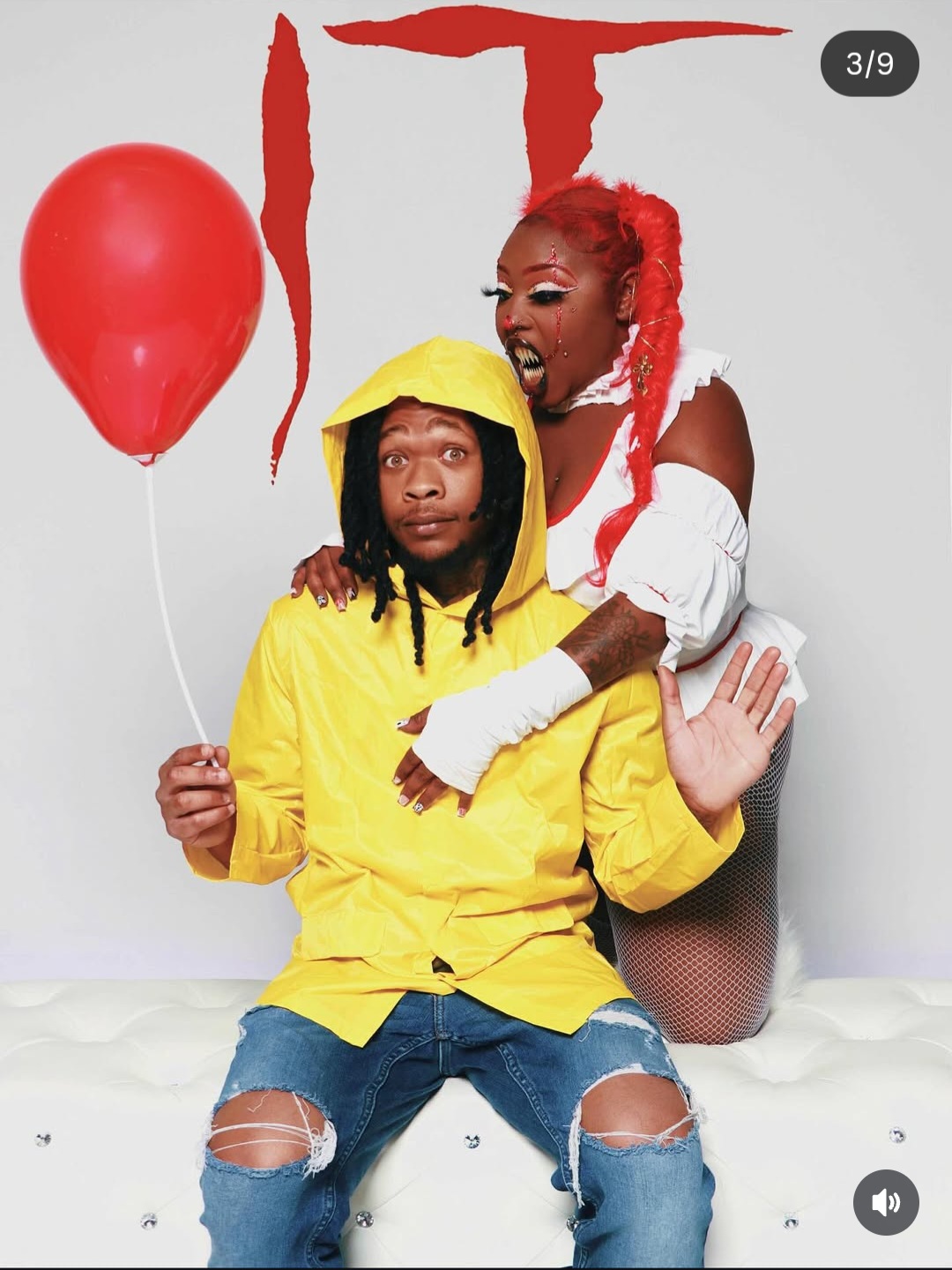 Birthday glam portrait session